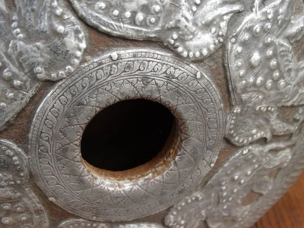 Sterling Silver Antique Indian Paan Dan Box A2959