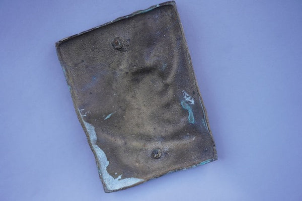 Charles Marion Russell - Self Portrait - Low Relief Bronze Plaque A3006