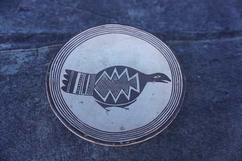 Marie Zieu Chino - Bird - Shallow Dish  1930s to 40s A3013