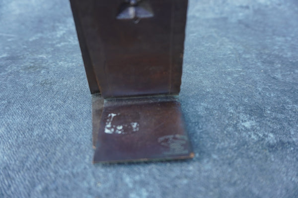 Craftsman Studios, Laguna Beach - Hand Wrought Copper Bookends A3028