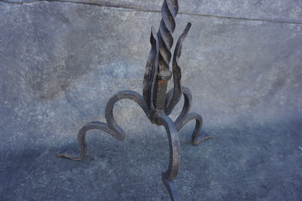 Spanish Revival Wrought Iron Plant Stand A3227