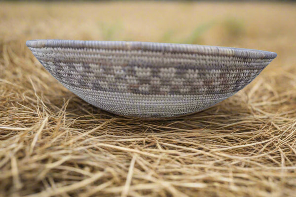 Apache Checkerboard Rattlesnake Basket A3297