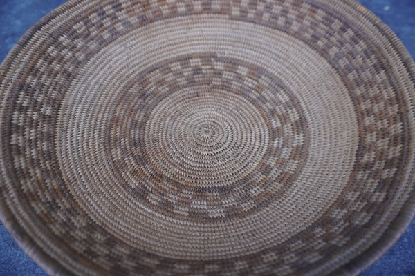 Apache Checkerboard Rattlesnake Basket A3297