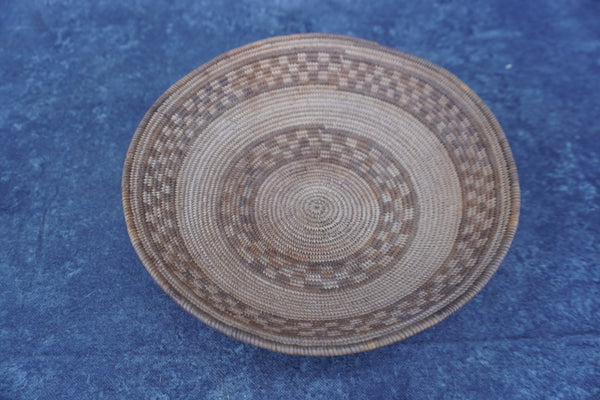 Apache Checkerboard Rattlesnake Basket A3297