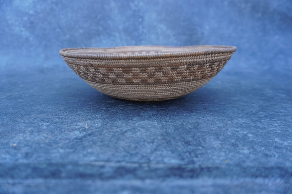 Apache Checkerboard Rattlesnake Basket A3297