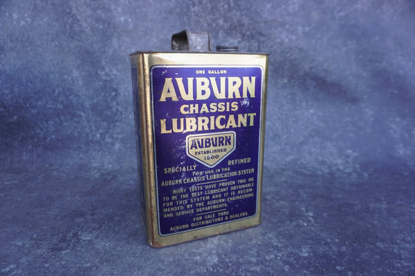 Auburn Chassis Lubricant Oil Can, One Gallon A3311