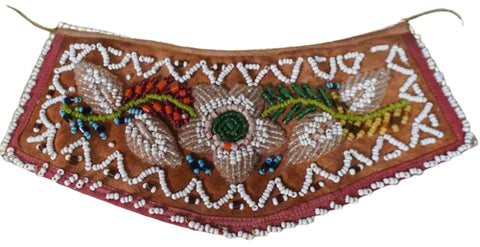 Iroquois Beaded Pad c 1910 A3328