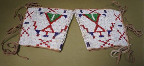 Plains Indian Ceremonial Arm Bands c 1920 A3334
