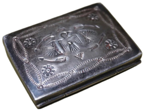 Fred Harvey Thunderbird Pill Box A3345