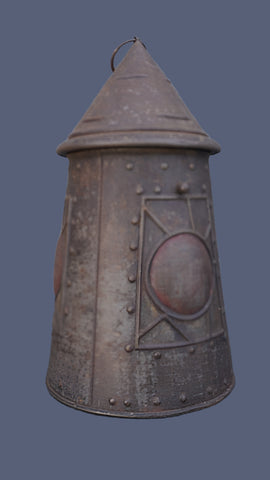 Huntley & Palmers Vintage Biscuit Tin: The Witch's Hat Lantern 1911 A3352