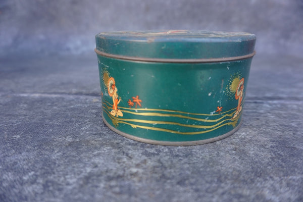 Garwood Perfumer - La D'Arling Dusting Powder Tin 1920s A3355