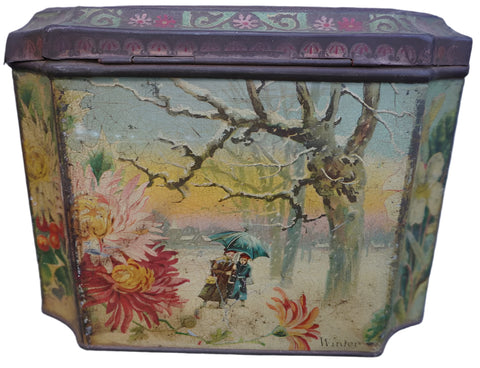 John Buchanan & Bros Four Seasons Linseed, Liquorice & Chlorodyne Lozenges Box 1865 A3362