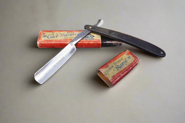Antique Carl Wusthof Straight Razor c. 1900's A3375