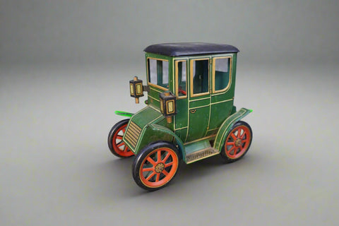 Masudaya Modern Toys Japan c.1950's Green Car A3377