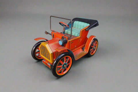 Masudaya Modern Toys Red Roadster A3378