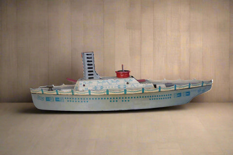 Battle Ship Toy c.1930s, Wolverine Manufacturing Co. A3380