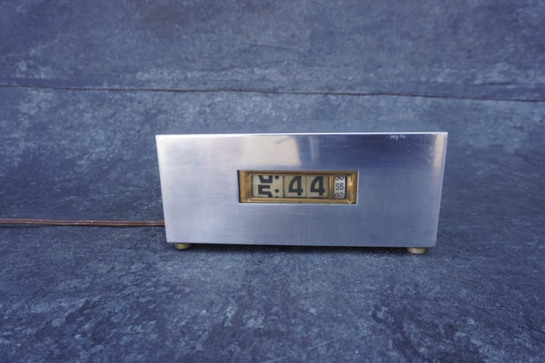 Peter Muller-Munk for Smith Metal Arts, Flip Clock A3386