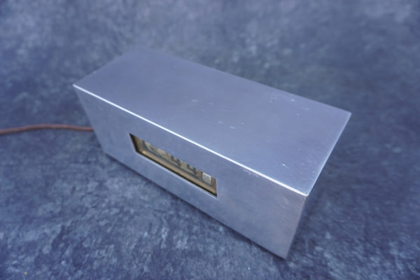 Peter Muller-Munk for Smith Metal Arts, Flip Clock A3386