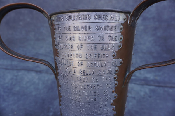 Loving Cup In Honor of Julia Wharton Griffith From Her Admirers A3389