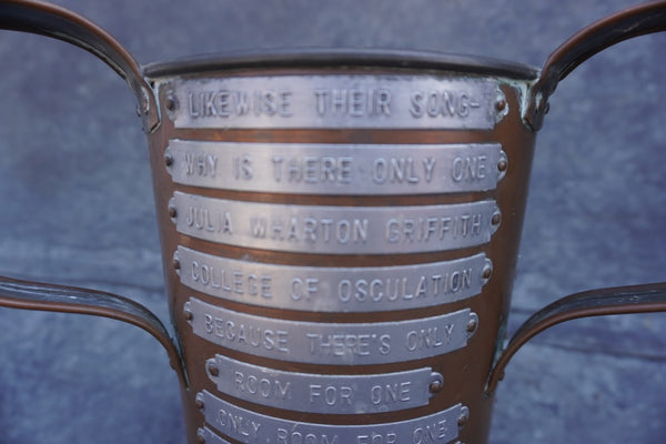 Loving Cup In Honor of Julia Wharton Griffith From Her Admirers A3389