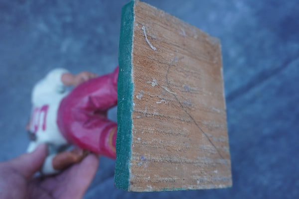 Folk Art Former Football Mascot Stanford Indian A3395