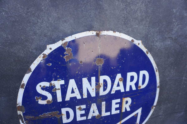 Standard Oil Company, Double-sided Dealer Sign A3408