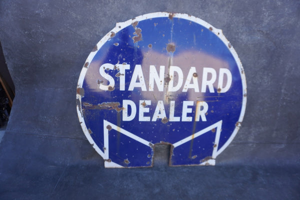 Standard Oil Company, Double-sided Dealer Sign A3408
