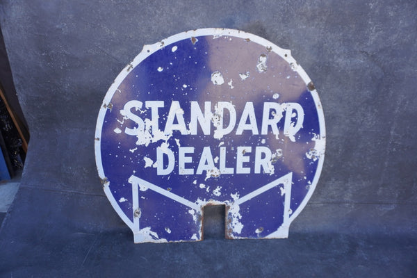 Standard Oil Company, Double-sided Dealer Sign A3408