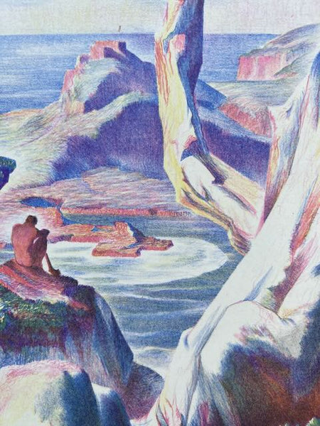 Henri de Kruif - Troglodyte - Color Lithograph AP1760