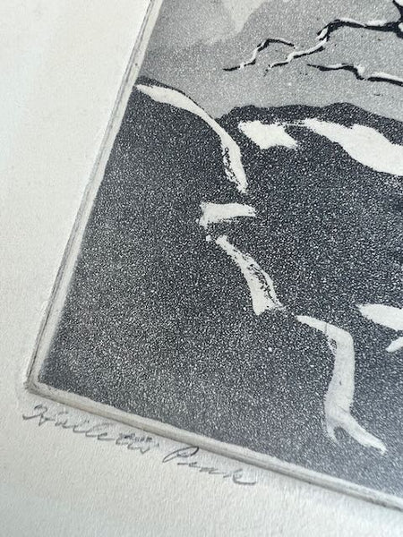 Lyman Byxbe - Hallet's Peak Etching AP1769