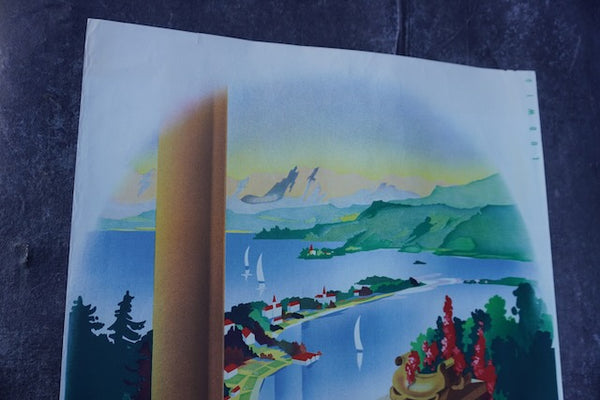 Ludwig Hohlwein - Original Austrian Travel Poster for Pörtschach am Worther See - 1930s AP1782