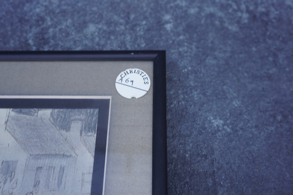 Peter Helck (1893 - 1988) - Seaman's Winning Delage, Isle of Man - Original Pencil Illustration AP1818