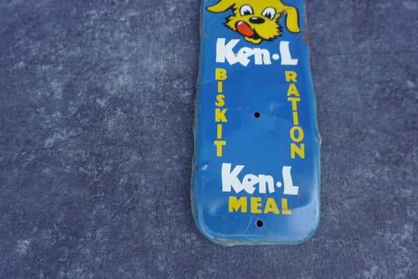 Ken-L Meal Tin Door Push Sign AP1826