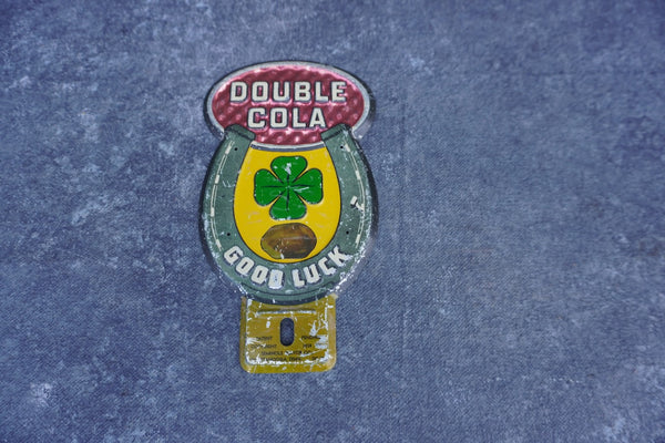 Double Cola License Topper c 1938 RARE AP1832