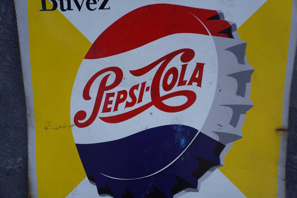 French Pepsi Sign 1950s AP1841