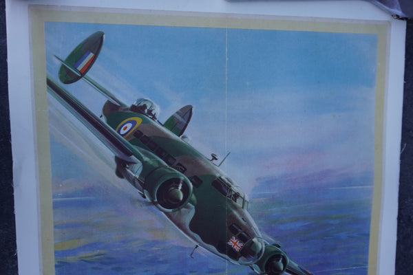 Back Them Up! Propaganda Poster c.WWII Original (#2) AP1893