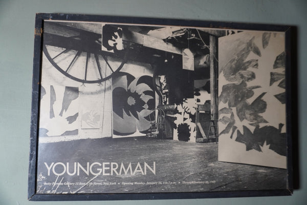 Betty Parsons Gallery Poster of 1960 Jack Youngerman Show AP1911