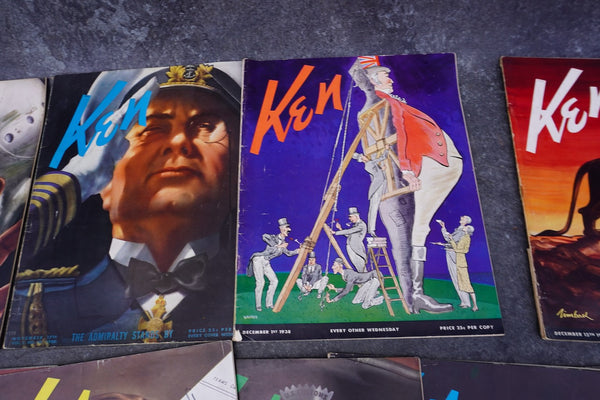 Ken Magazine - 17  Issues 1938 AP1920