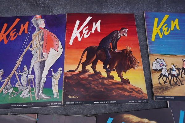 Ken Magazine - 17  Issues 1938 AP1920