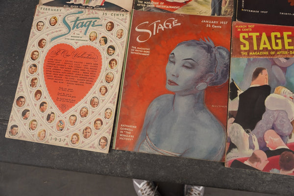 Stage Magazine 10 issues 1937 AP1923