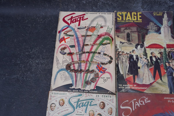 Stage Magazine 10 issues 1937 AP1923
