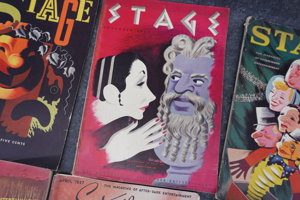 Stage Magazine 10 issues 1937 AP1923