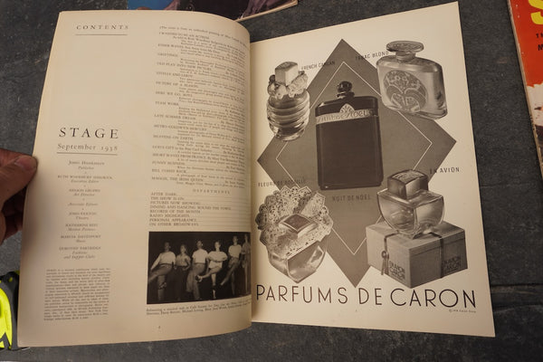 Stage Magazine 1938 7 Issues AP1924