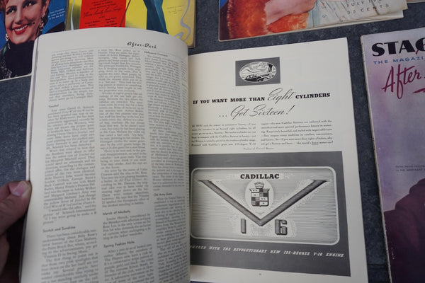 Stage Magazine 1938 7 Issues AP1924