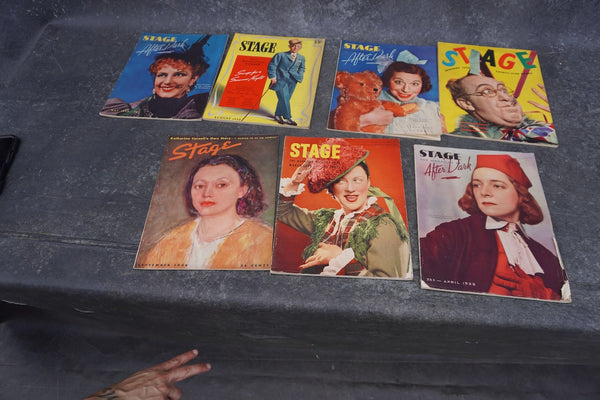 Stage Magazine 1938 7 Issues AP1924