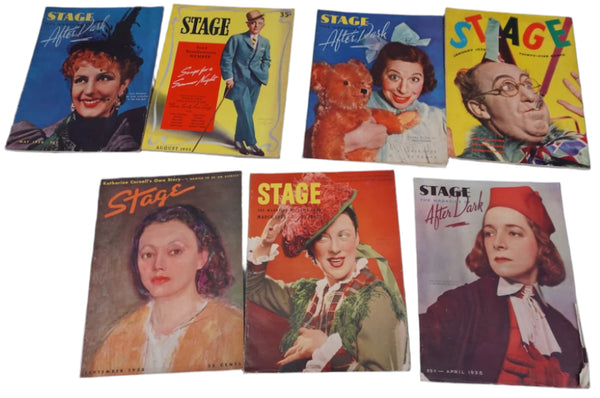 Stage Magazine 1938 7 Issues AP1924