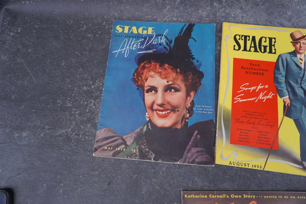Stage Magazine 1938 7 Issues AP1924