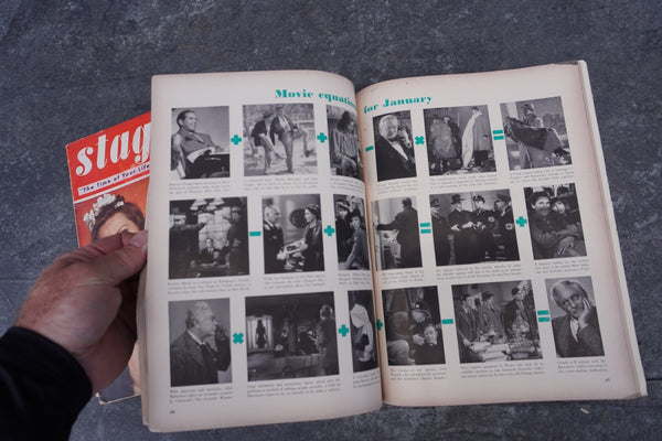 Stage Magazine 2 issues 1940, 1941 AP1926