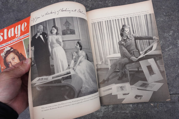 Stage Magazine 2 issues 1940, 1941 AP1926