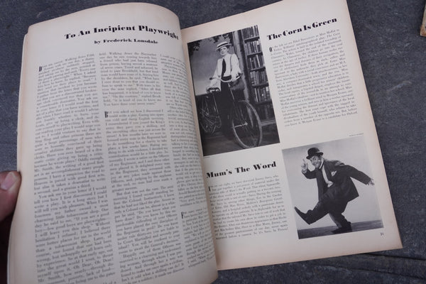 Stage Magazine 2 issues 1940, 1941 AP1926